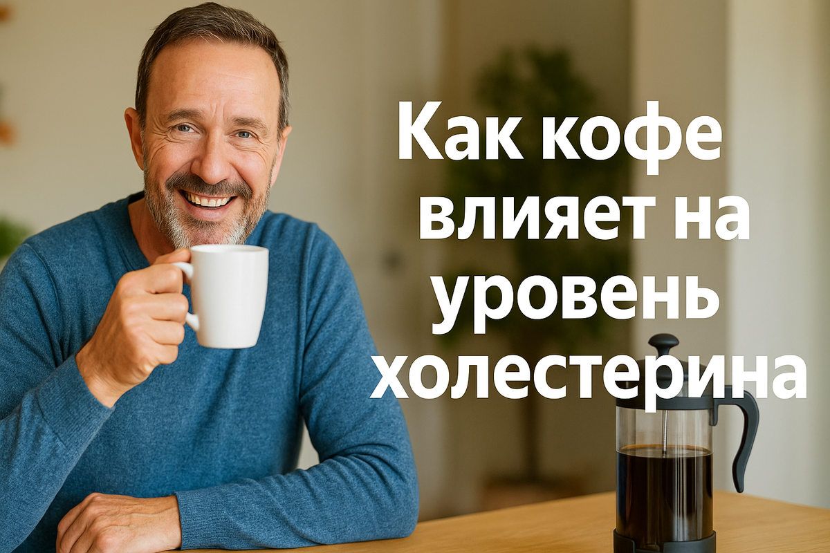 Как кофе влияет на уровень холестерина?