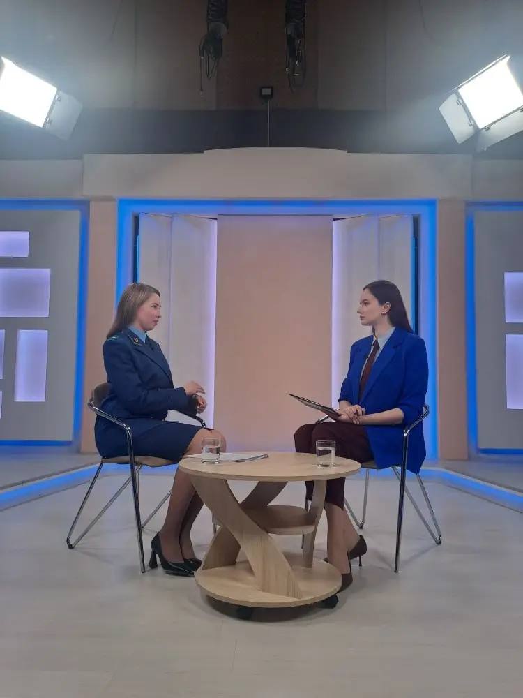 Сегодня начальник отдела по надзору за исполнением законодательства в сфере экономики Екатерина Филиппова приняла участие в программе "Актуальное интервью" на телеканале ВГТРК "Тверь"