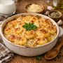 Восхитительная картошка в молоке с золотистой сырной корочкой