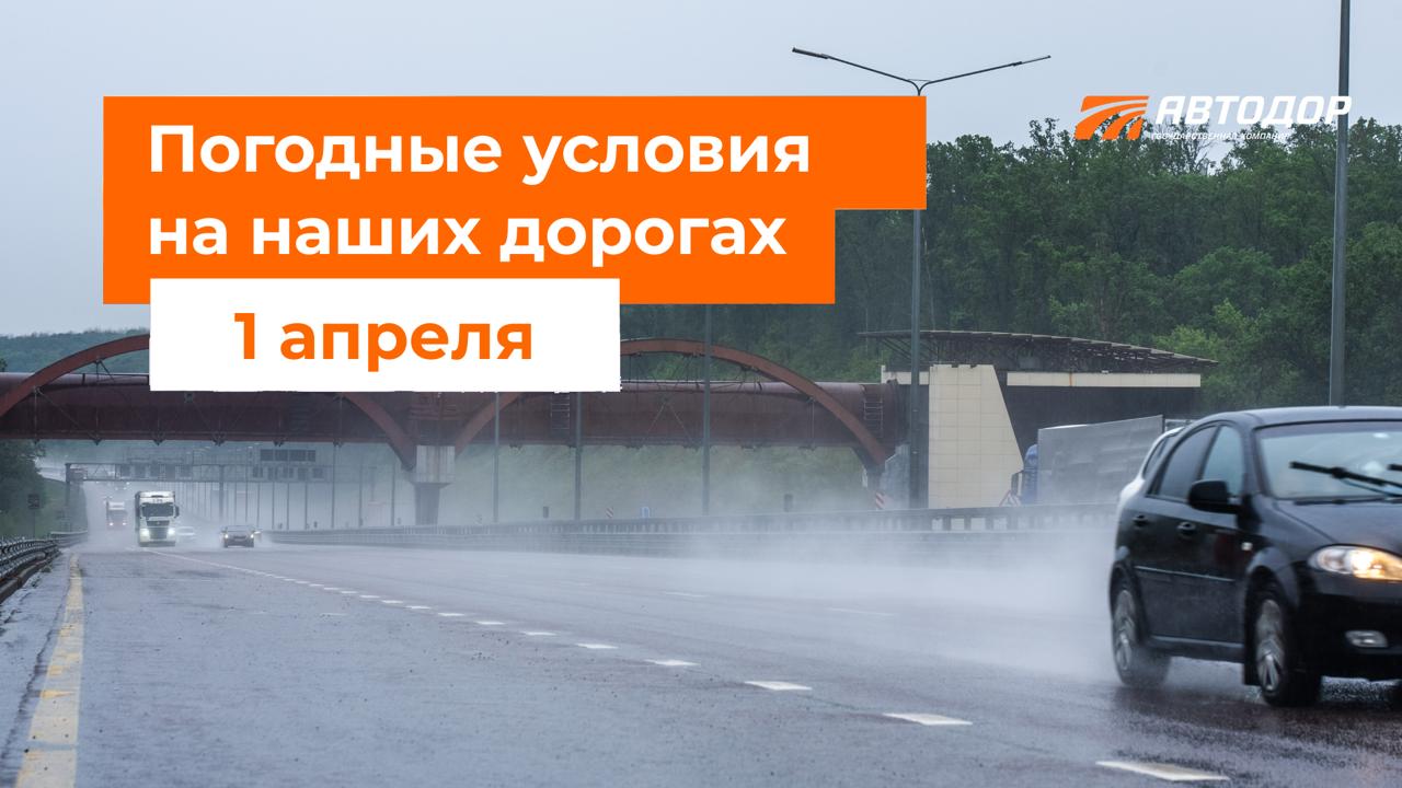 М-1 «Беларусь». – Днем и вечером местами дождь в Смоленской области