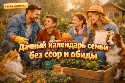 Как организовать дачные дела без споров: полезные советы и календарь