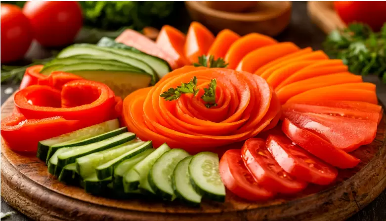Искусство нарезки овощей: секреты красивого столового оформления