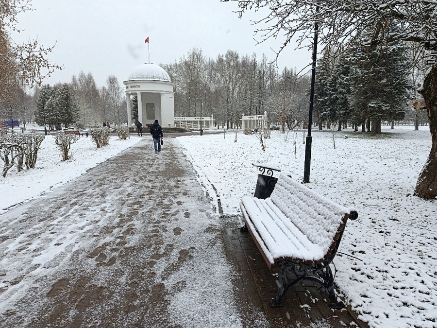 Послесловие зимы: Тверскую область замело апрельским снегом Послесловие зимы: Тверскую область замело апрельским снегом