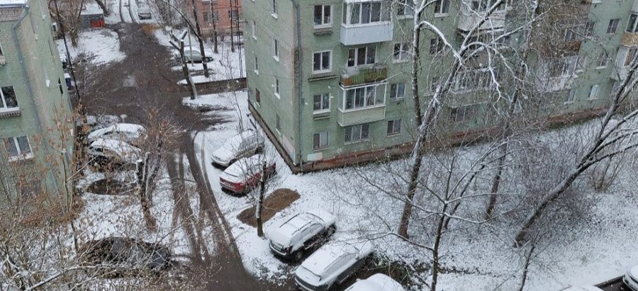 Послесловие зимы: Тверскую область замело апрельским снегом