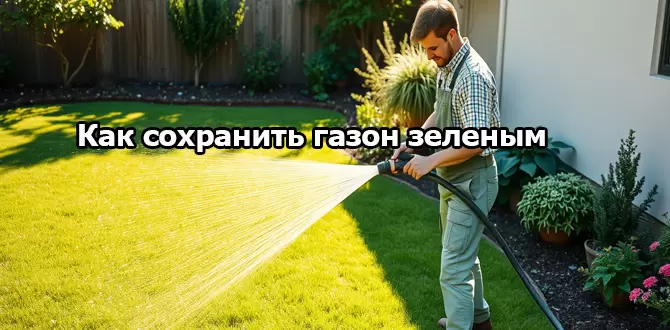 Как правильно ухаживать за газоном: советы по поливу для идеальной травы