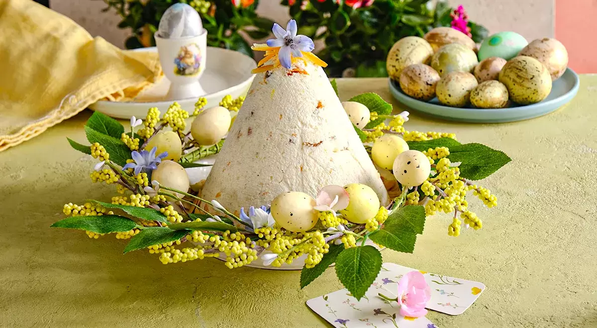 Лимонная пасха без яиц: освежающий десерт для весеннего праздника