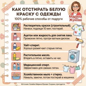 Как эффективно удалить краску с одежды: практическое руководство