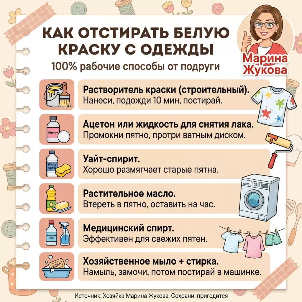 Как эффективно удалить краску с одежды: практическое руководство