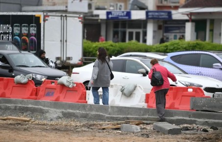 На Привокзальной площади в Твери сделают удобные проходы на время ремонта