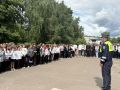 Инспекторы Госавтоинспекции города Твери пожелали ученикам СОШ № 43 безопасных каникул
