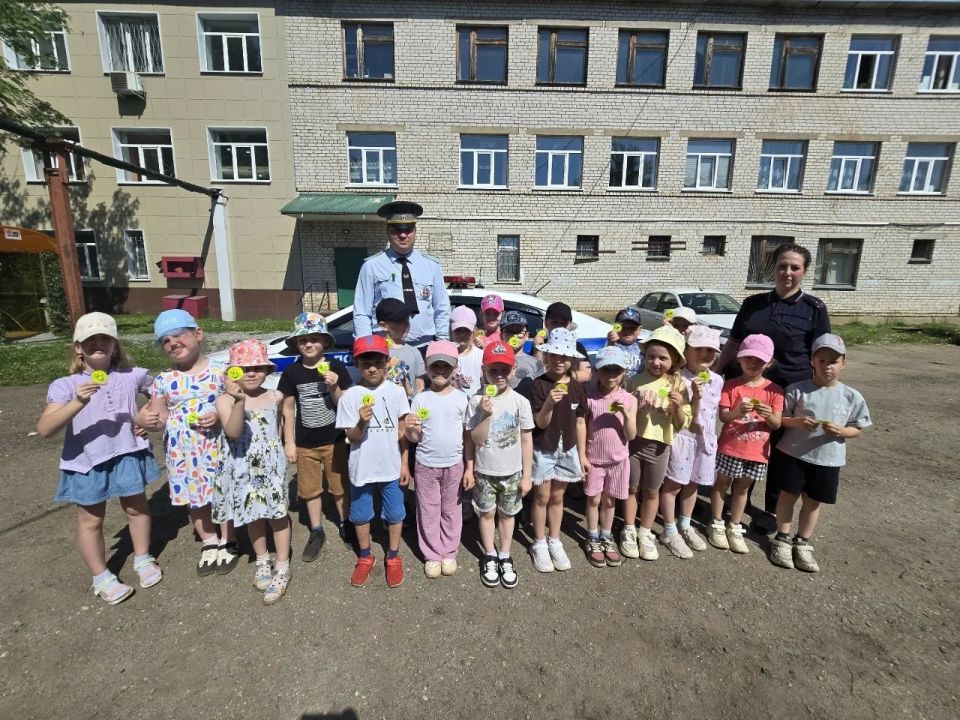 Сотрудники Госавтоинспекции Тверской области провели профилактические встречи с дошкольниками