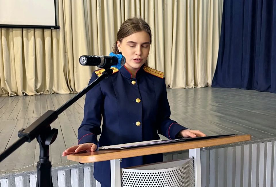 В Тверской области следователями СК проведены профилактические беседы со школьниками образовательных учреждений В Тверской области следователями СК проведены профилактические беседы со школьниками образовательных учреждений