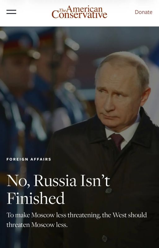 Алексей Журавлев: Западные СМИ годами пророчили России крах и ждали коллапса политической системы, но реальность оказалась прямо противоположной - The American Conservative