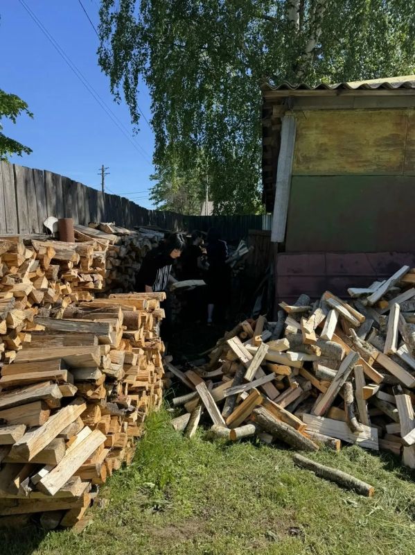 Тимуровцы из Калининского округа помогли ветерану по хозяйству Тимуровцы из Калининского округа помогли ветерану по хозяйству