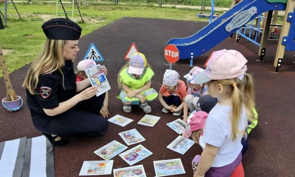 Для воспитанников детского сада «Ёлочка» города Западная Двина прошло обучающее занятие Для воспитанников детского сада «Ёлочка» города Западная Двина прошло обучающее занятие
