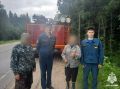 Спасатели МЧС вывели из леса заблудившихся грибников в Кимрском округе