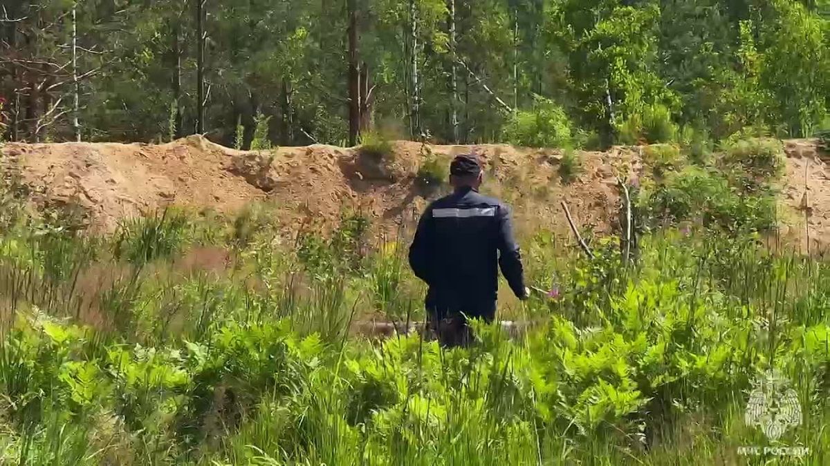 Опубликовано видео работы взрывотехников под Тверью