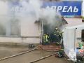 Спасение на пожаре. Сегодня на улице Карла Маркса в Вышнем Волочке произошло возгорание на первом этаже двухэтажного дома