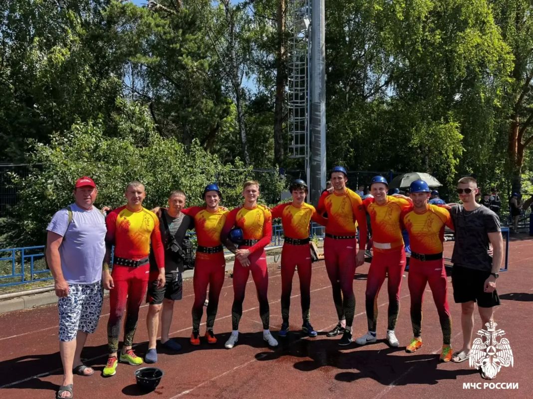 Команда Главного управления на Кубке Федерации пожарноспасательного спорта России Команда Главного управления на Кубке Федерации пожарноспасательного спорта России