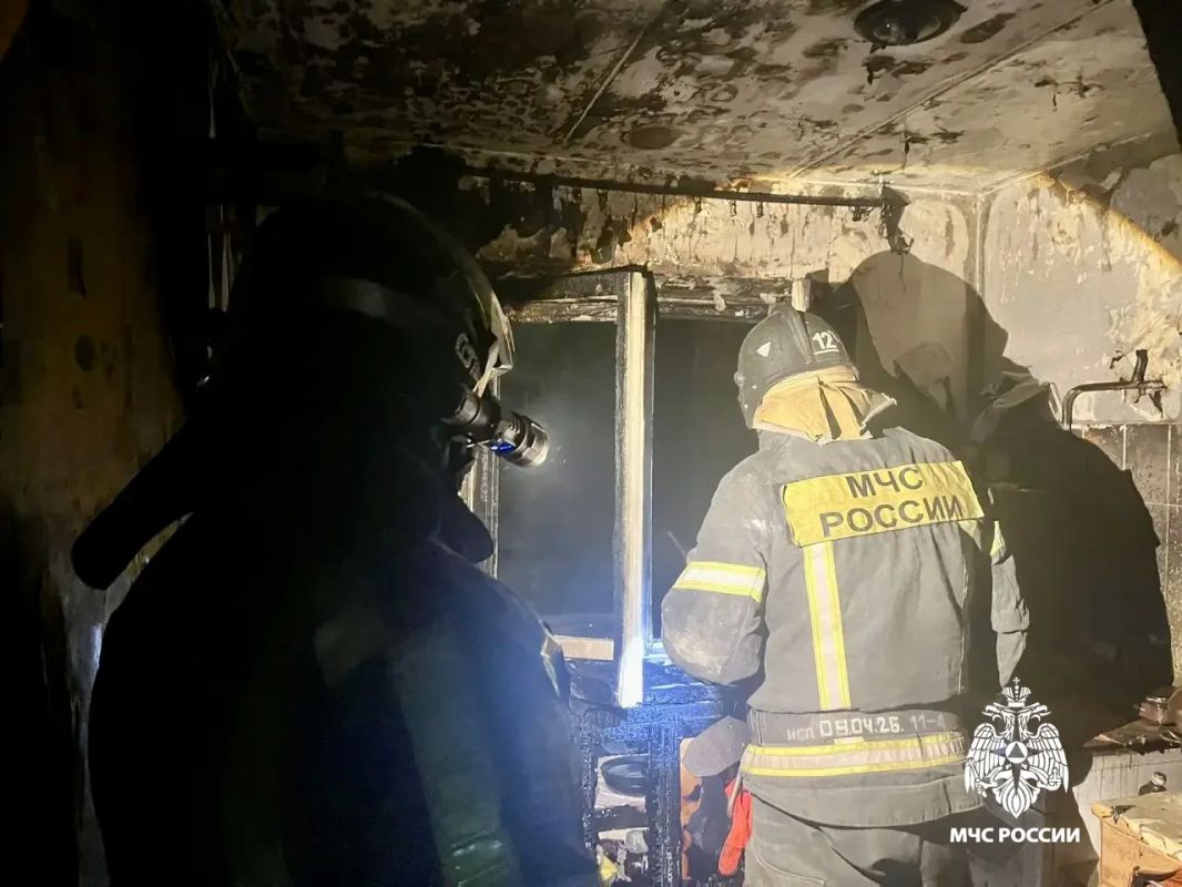 Ржевские огнеборцы спасли двух человек Ржевские огнеборцы спасли двух человек