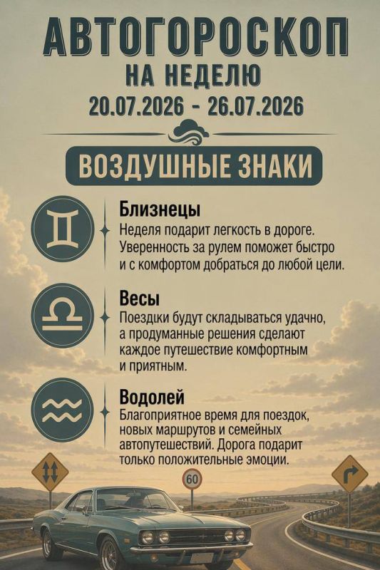 Каждый новый понедельник — новый автомобильный настрой! Каждый новый понедельник — новый автомобильный настрой!