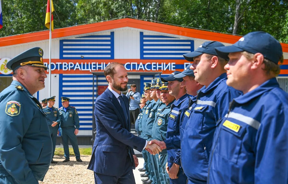 Виталий Королев: Сегодня работаем с Министром МЧС России Александром Вячеславовичем Куренковым Виталий Королев: Сегодня работаем с Министром МЧС России Александром Вячеславовичем Куренковым