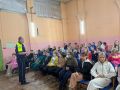 Сотрудники Госавтоинспекции города Твери продолжают проводить занятия с детьми в загородных лагерях