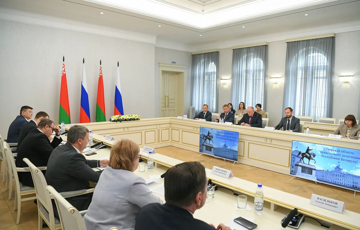 В Верхневолжье с официальным визитом находится белорусская делегация