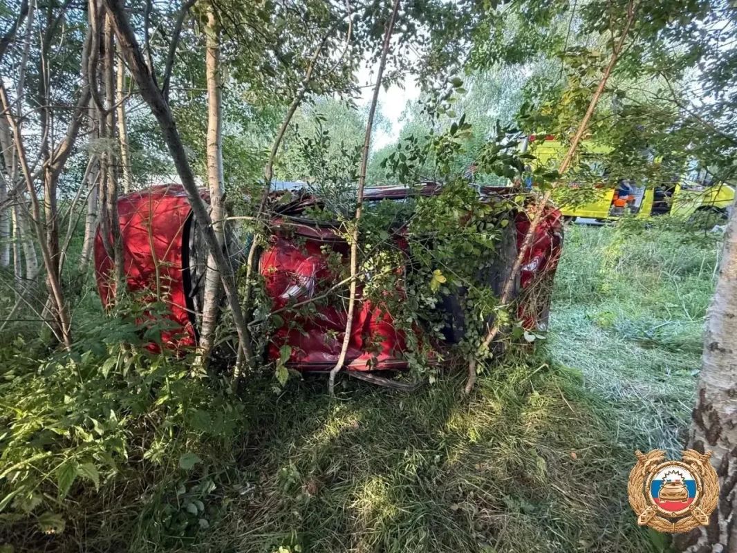 В ДТП под Тверью пострадали два несовершеннолетних пассажира