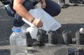 В Твери на Привокзальной площади комиссии проверяют новый асфальт на прочность
