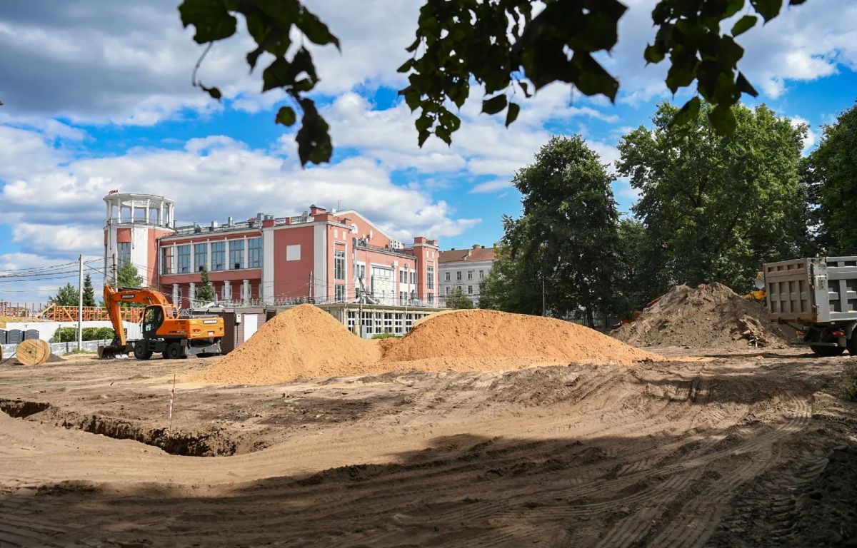 Виталий Королев: Для меня принципиально важно, чтобы работы в Городском саду Твери шли по графику Виталий Королев: Для меня принципиально важно, чтобы работы в Городском саду Твери шли по графику