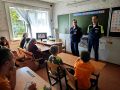 Сотрудники Госавтоинспекции продолжают проводить занятия с детьми в пришкольных лагерях