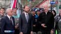 Глава Тверской области Виталий Королев и мэр Москвы Сергей Собянин посетили с рабочим визитом Тверской вагоностроительный завод