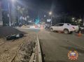 В Твери столкнулись автомобиль и мотоцикл, есть пострадавший
