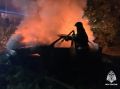 Пожар в автомобиле. Сегодня ночью произошло возгорание транспортного средства на улице Хромова в Твери