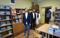 Виталий Королев посетил предприятия и школу в Калининском округе
