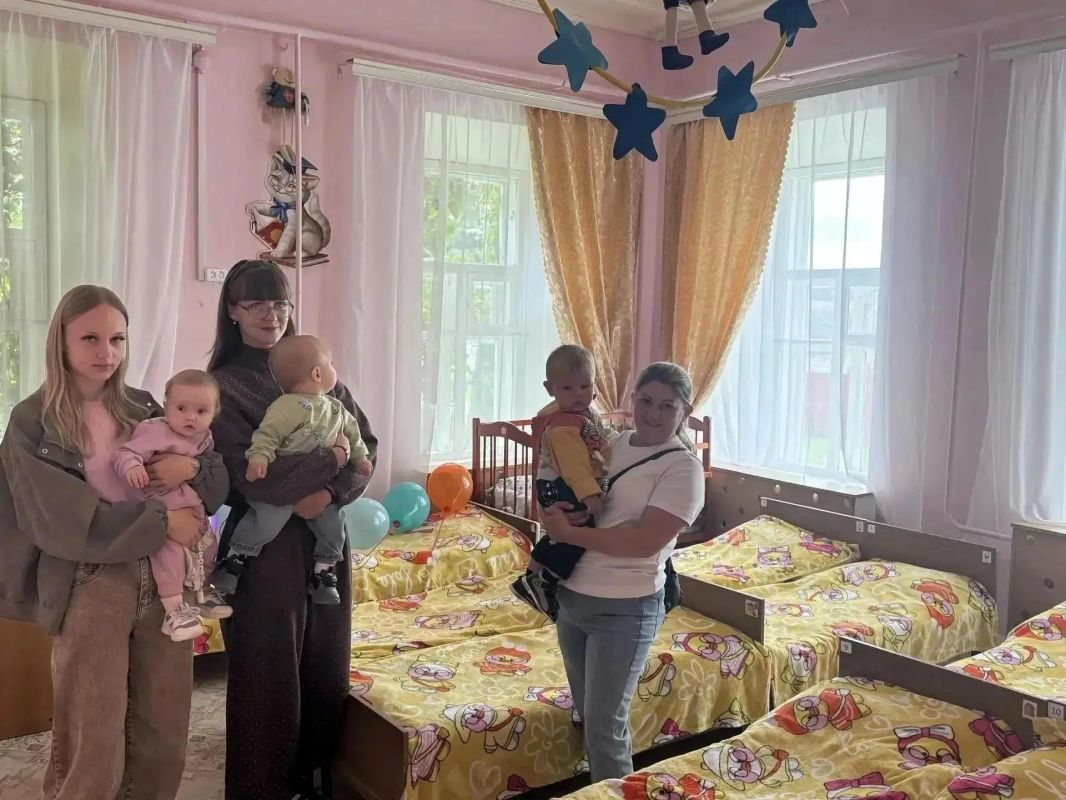 В детсадах Кашинского и Спировского округов Тверской области открыты новые ясельные группы В детсадах Кашинского и Спировского округов Тверской области открыты новые ясельные группы