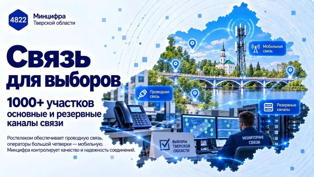 Обеспечение избирательных участков телефонной связью и резервными каналами — одна из ключевых задач для надёжной и устойчивой работы избирательной инфраструктуры