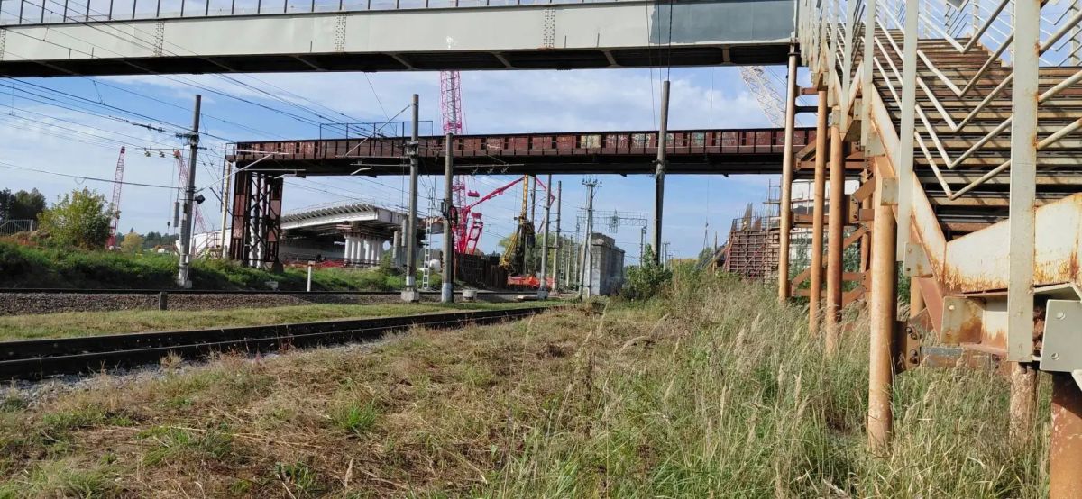 Появились свежие кадры со стройки нового Горбатого моста в Твери Появились свежие кадры со стройки нового Горбатого моста в Твери