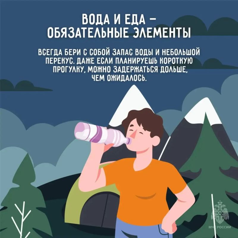 Лес — это отдых, но не место для беспечности! Лес — это отдых, но не место для беспечности!
