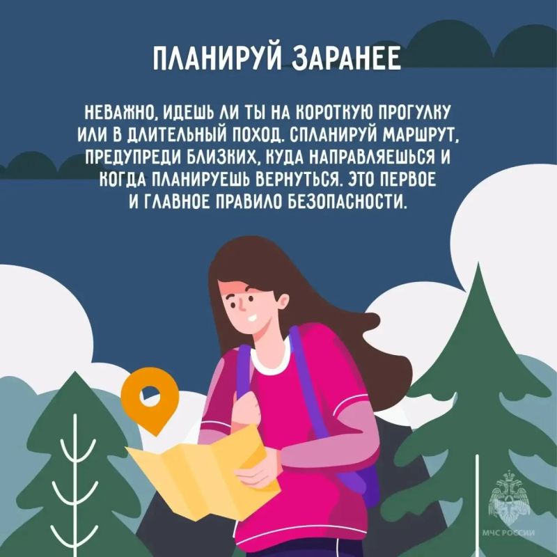 Лес — это отдых, но не место для беспечности! Лес — это отдых, но не место для беспечности!