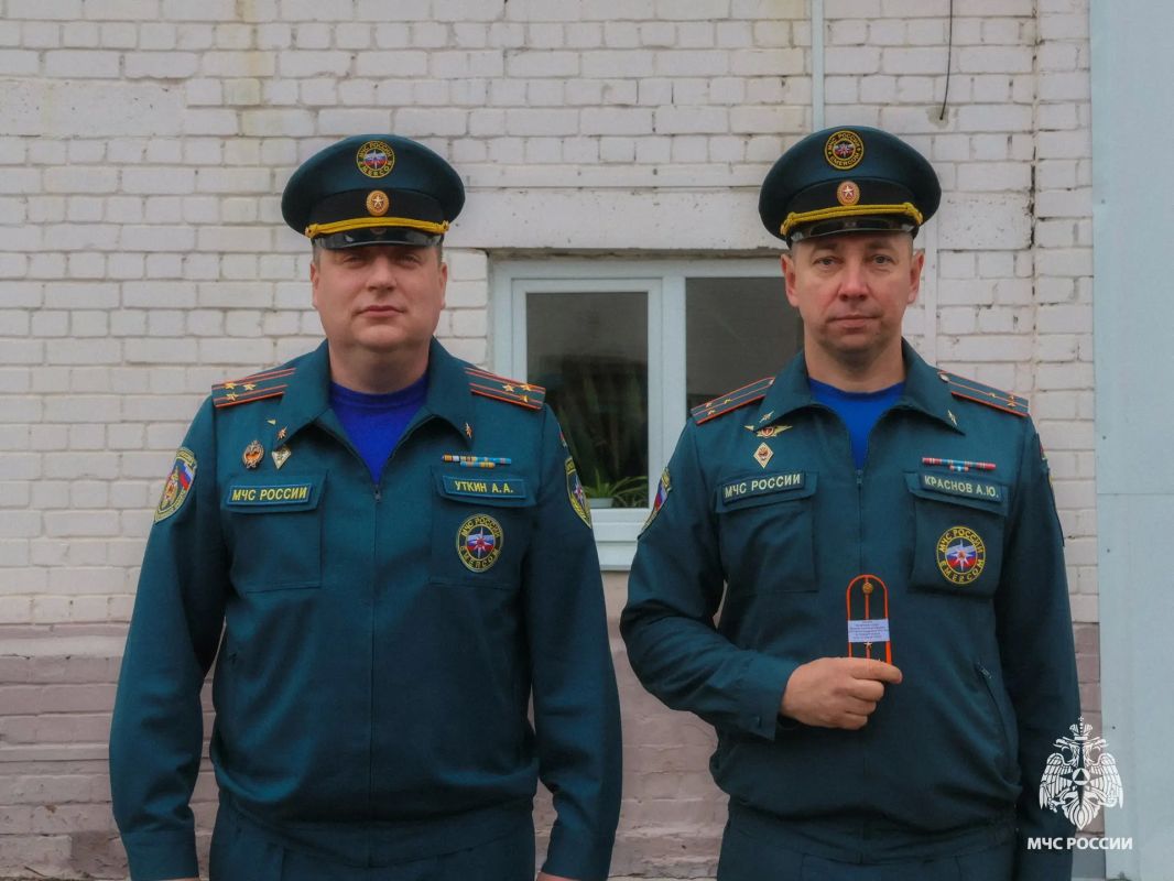 В Главном управлении МЧС России по Тверской области прошло торжественное построение В Главном управлении МЧС России по Тверской области прошло торжественное построение