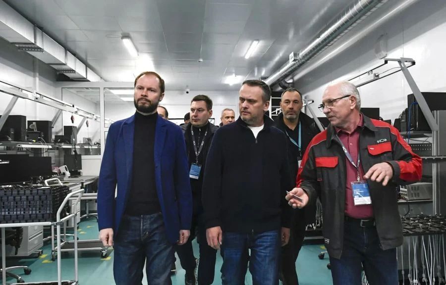 Глава региона и Министр транспорта РФ посетили Промтехнопарк КСК в Твери Глава региона и Министр транспорта РФ посетили Промтехнопарк КСК в Твери